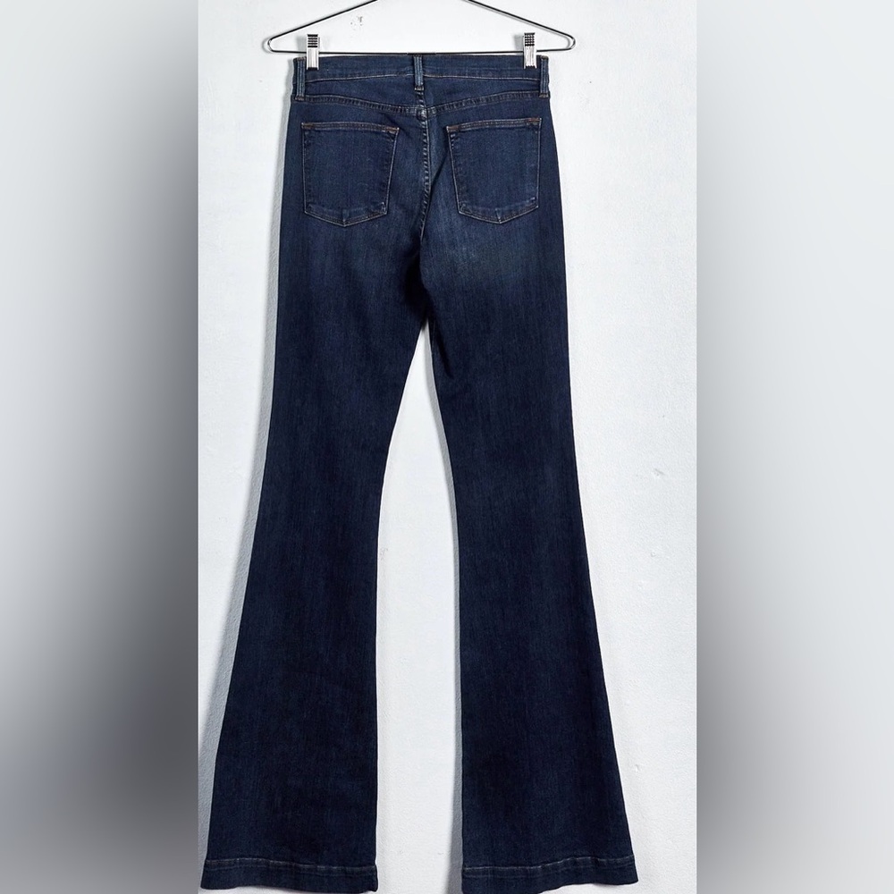 Frame 'le high flare' jeans, blue, women size 28 New no tags - Picture 3 of 10